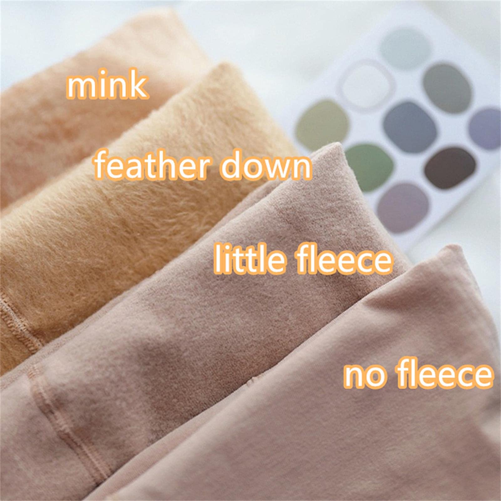 Collant da Donna Spaccati d'Autunno delle Ragazze Inverno Inverno con Collant in Pile Calda Folte.
