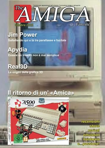 TheAmigaFanzine n.0: Fanzine dedicata ai computer Amiga, Retrogame, Film anni 80/90, Libri e novità