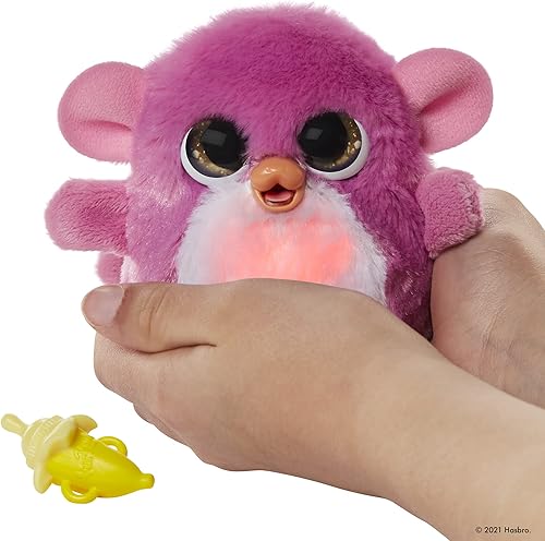 Miniatura 7 de FurReal Fuzzalots Monkey - Juguete interactivo de alimentación con cambio de color, luces y sonidos, a partir de 4 años