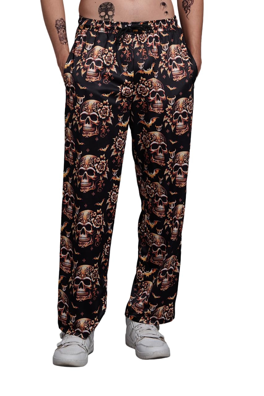 go devil Printed Joggers for Men|Men's Pajama Bottoms, Mens Cotton Pajama Pants|-picture-53
