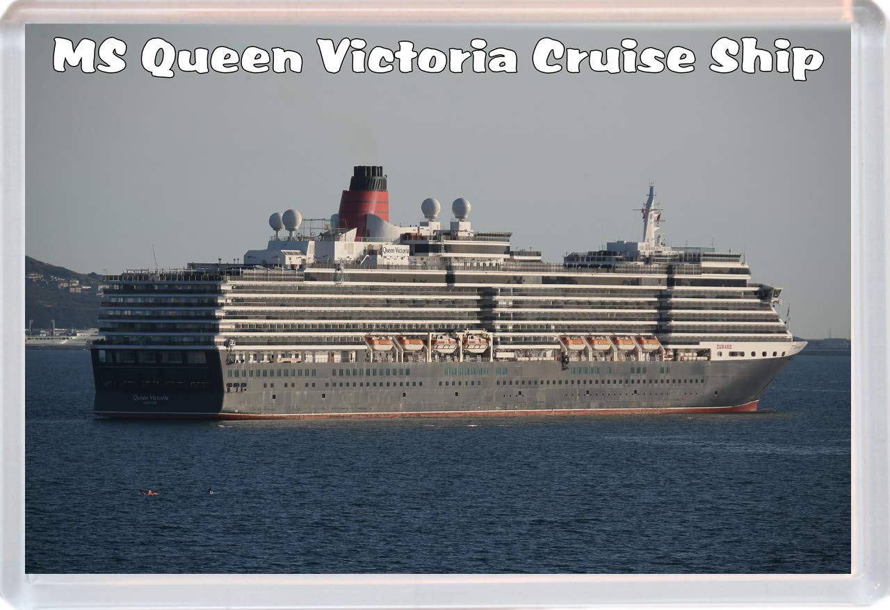 MS Queen Victoria Cruise Ship- Jumbo Fridge Magnet/Magnets BBSM2016