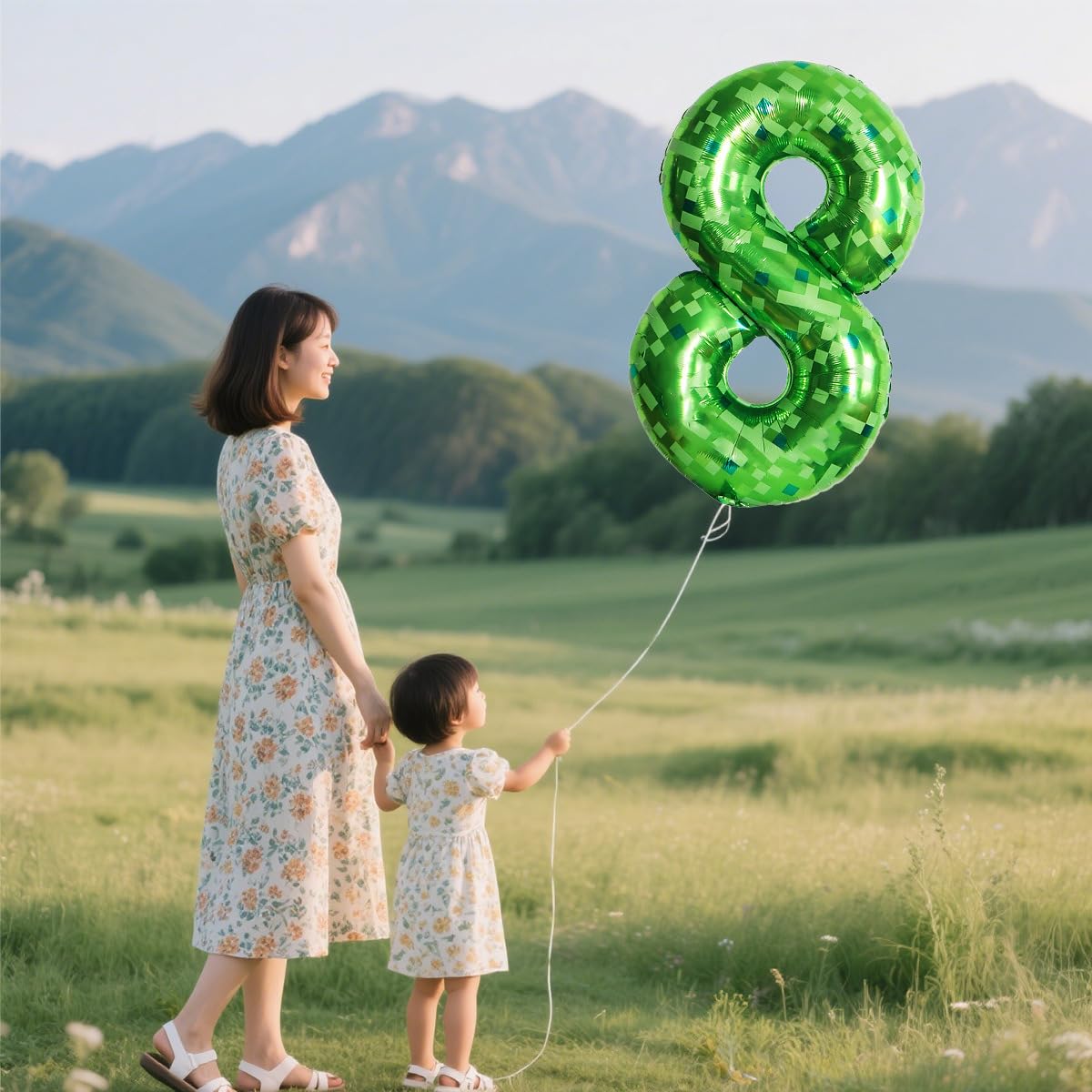 Red 0 balloon 40 Inch Giant Helium Foil Number 0 to 9 Red Balloon Birthday Wedding Party Digital Decorations (Number 0) — view 235