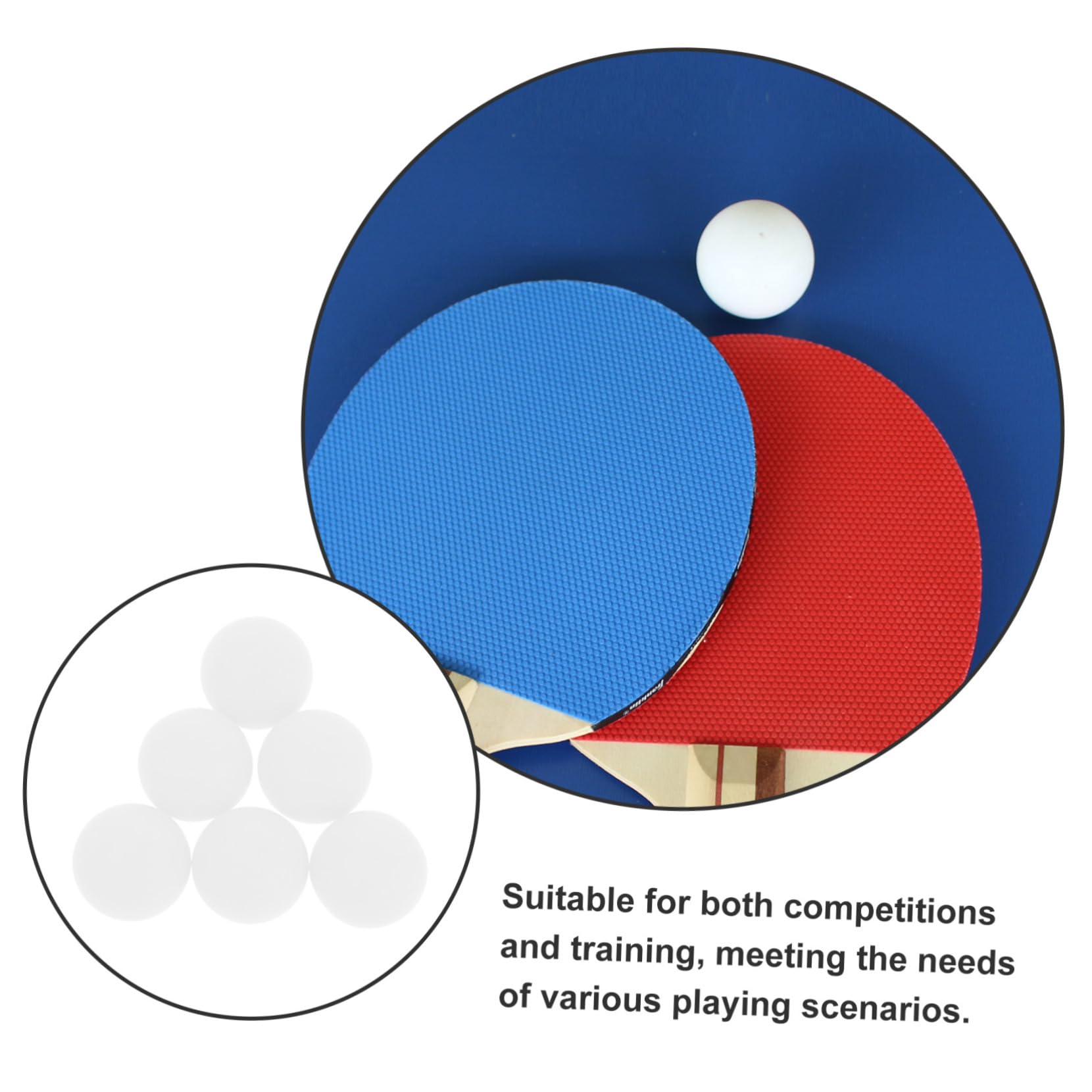 Bolas de Pong Pequeñas Amarillas para Entrenamiento y Competición Bolas Redondas Prácticas para y Profesionales de Rendimiento para Mejorar Habilidades