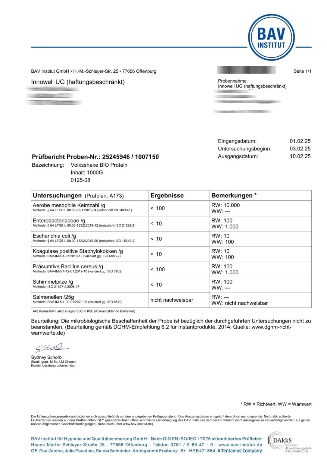 BIO Protein vegan | DE-ÖKO-006 | 10 pflanzliche Proteinquellen | Ohne Süßungsmittel | Ohne Soja & Gluten | Premiumqualität vom Bodensee | Made in Germany (1000g, Natur)