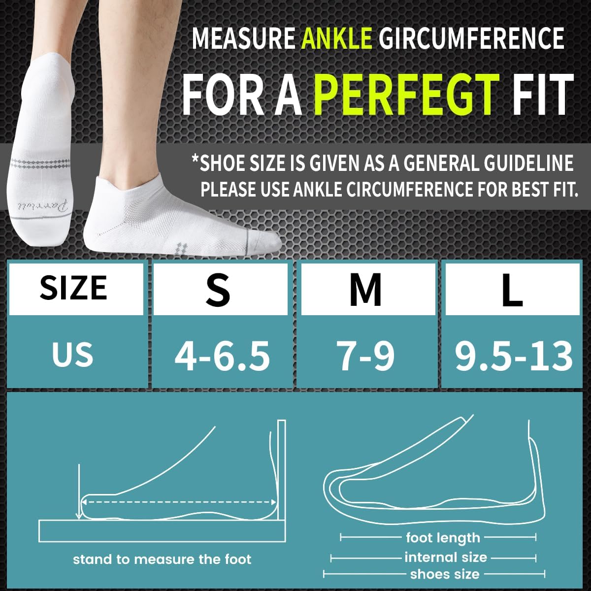 6 Pairs Ankle Running Socks for Men & Women Low Cut Breathable Cushioned Tab Design Moisture Wicking Athletic Socks - Image 8