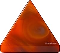 Vista 383 de Amazing Gemstone Amethyst Pyramid Crystal Healing Stones - 2" Great Pyramid Figurine of Natural Stone Pyramid for Meditation, Reiki, Chakra