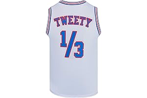 Youth Basketball Jersey Tweety Part of the Toon Squad 90s Halloween Costume