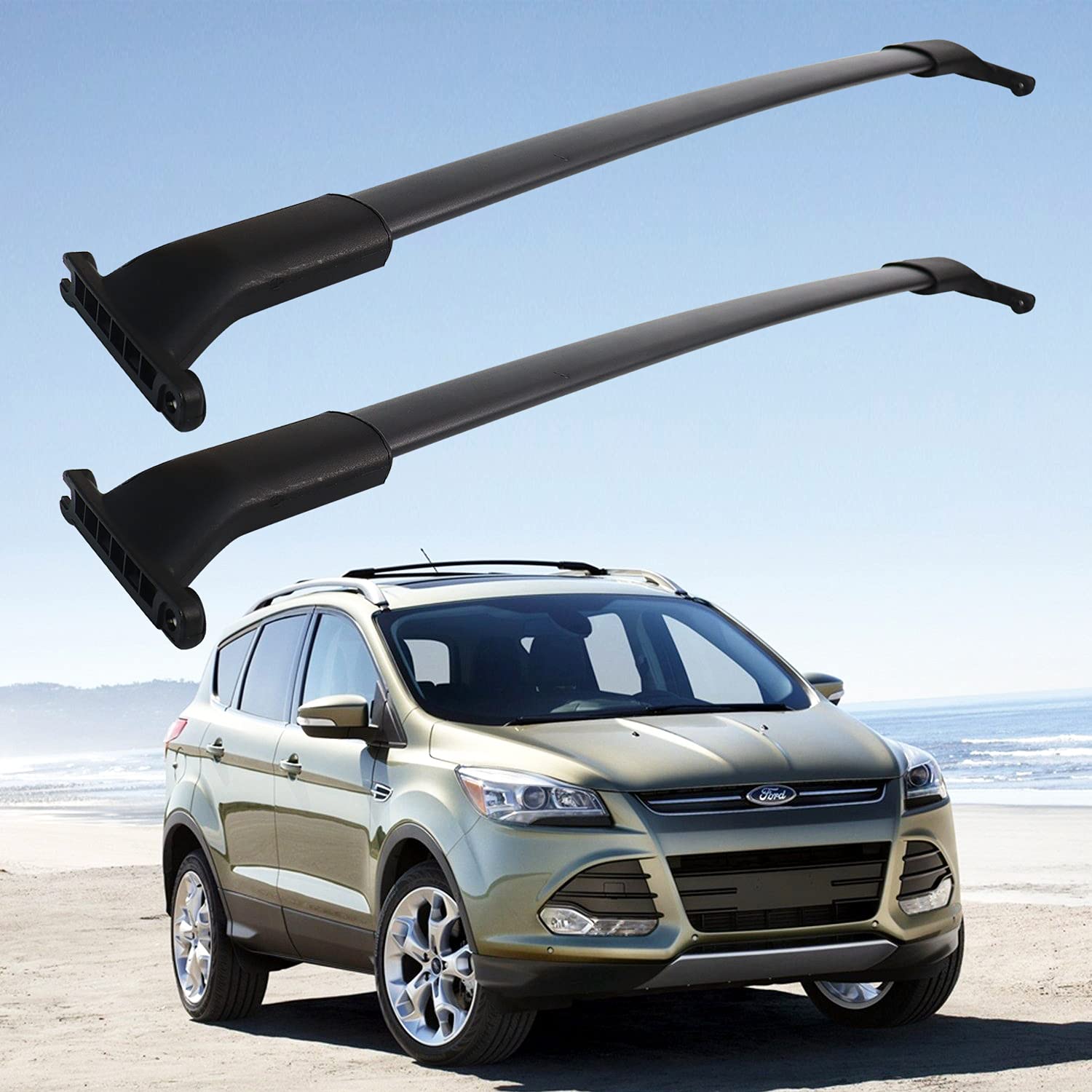 Car & Truck Exterior Parts Car & Truck Racks Alloy Top Roof Side Rail