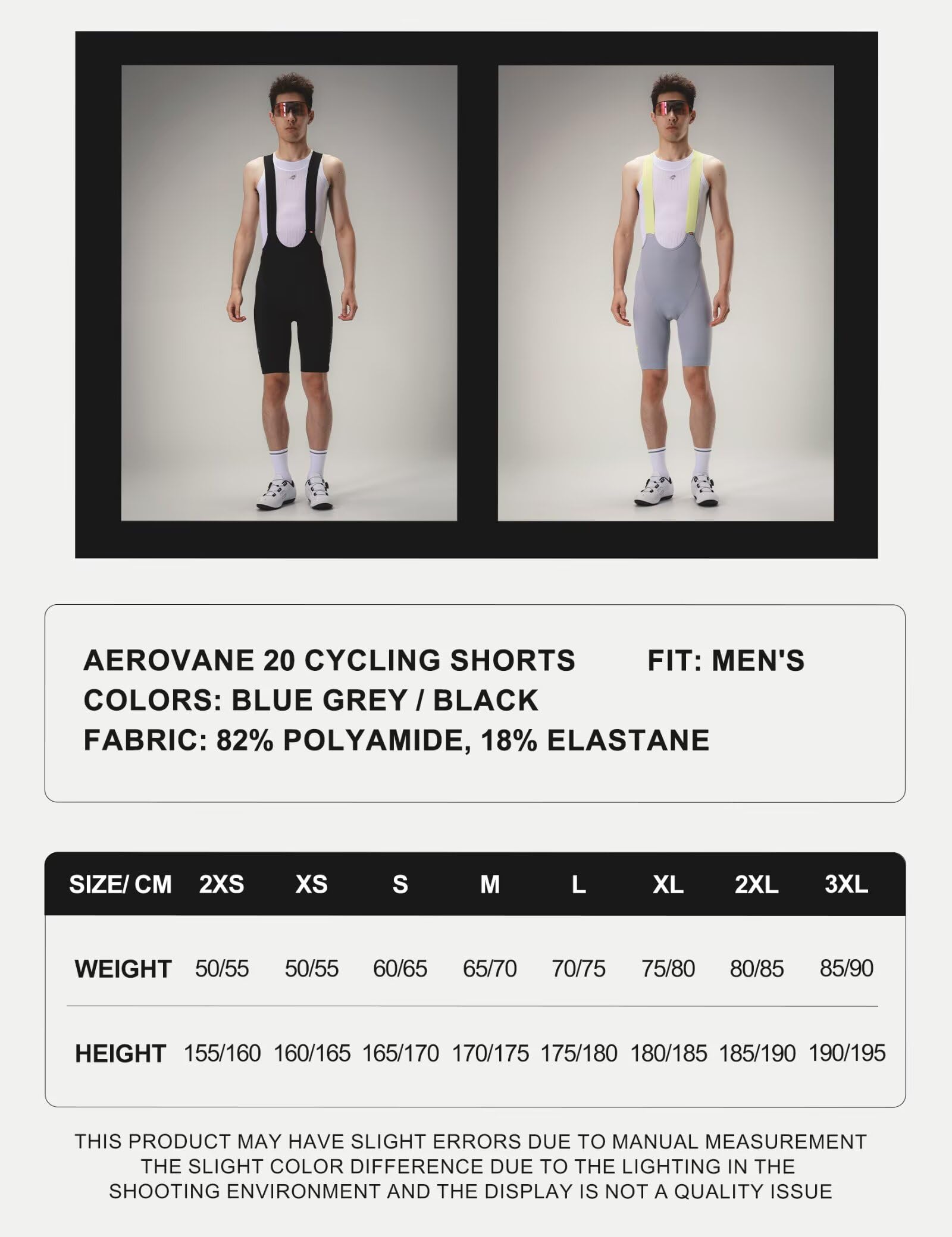 LAMEDA Culote Corto Ciclismo para Hombre UPF50+ Pantalones Ajustados Cortos MTB y Carretera Transpirable Fresco Verano
