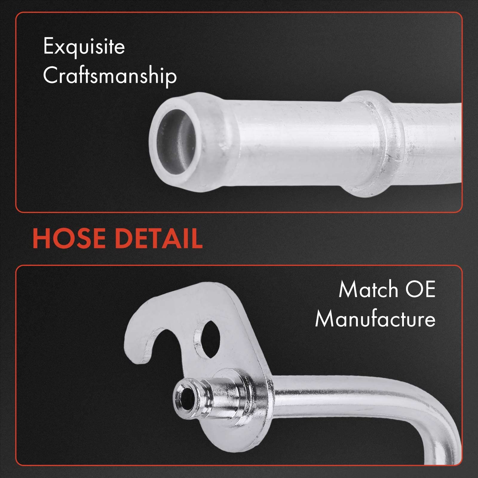 Power Steering Line A Premium Power Steering Return Hose For Ford Freestyle Five Hundred 05-07 Mercury Montego Power Steering Hose Power Steering O Ring - Foto 9