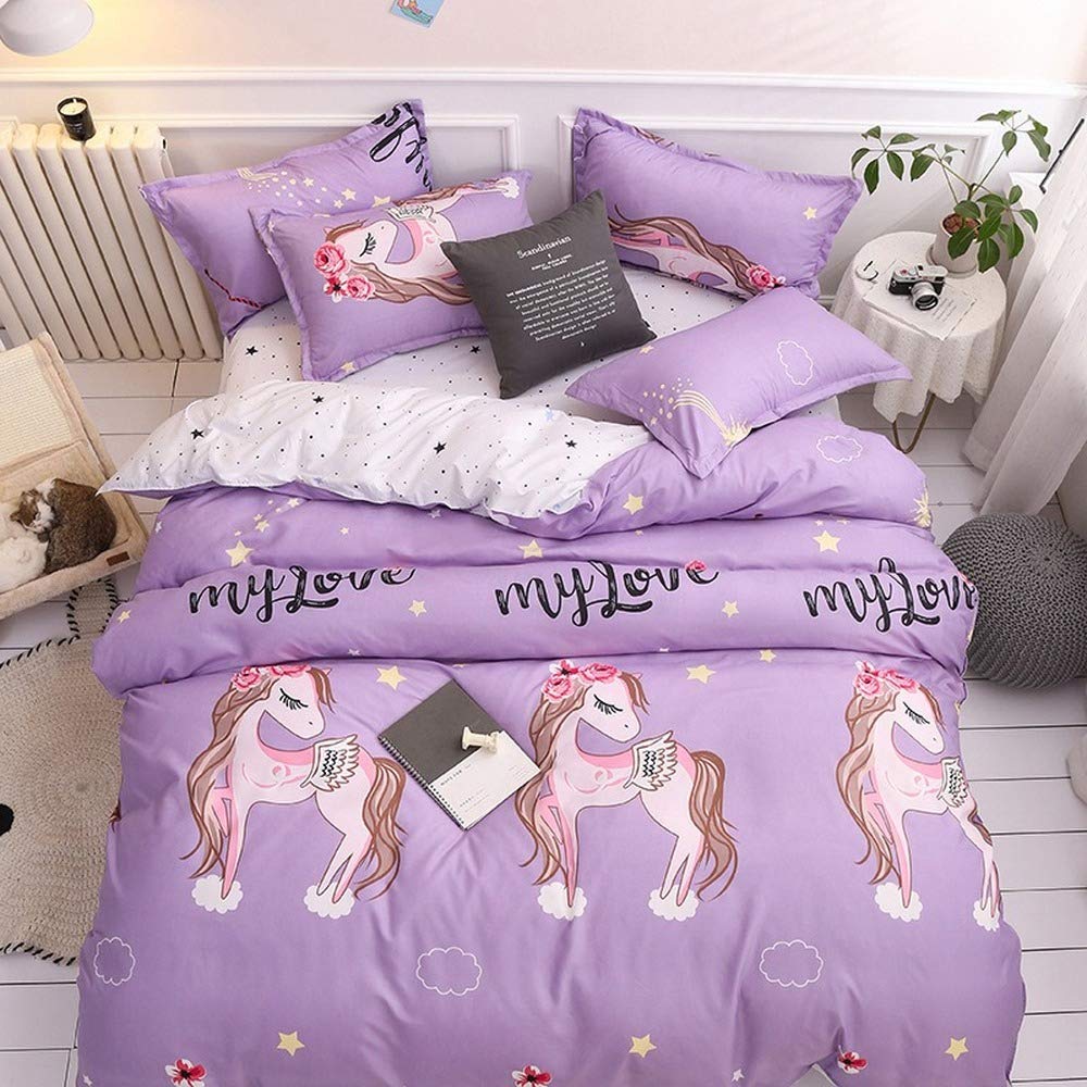 Housse de couette enfant chaude 260x220 cm contre réveils nocturnes