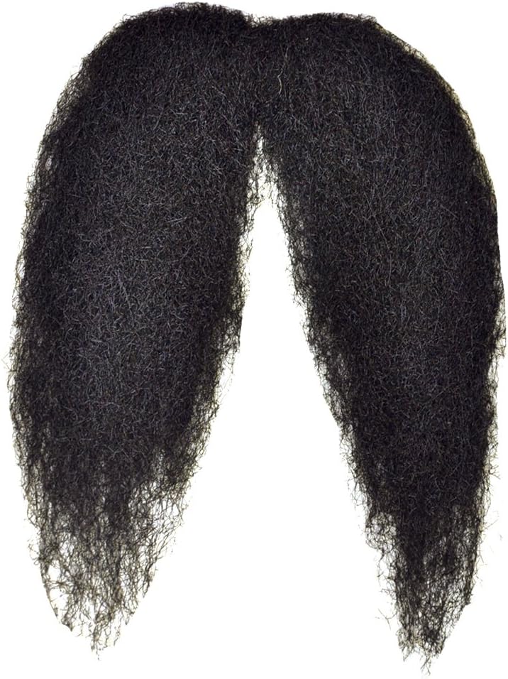 Costume-Accessory Walrus Mustache Black Halloween Costume Item - 1 size