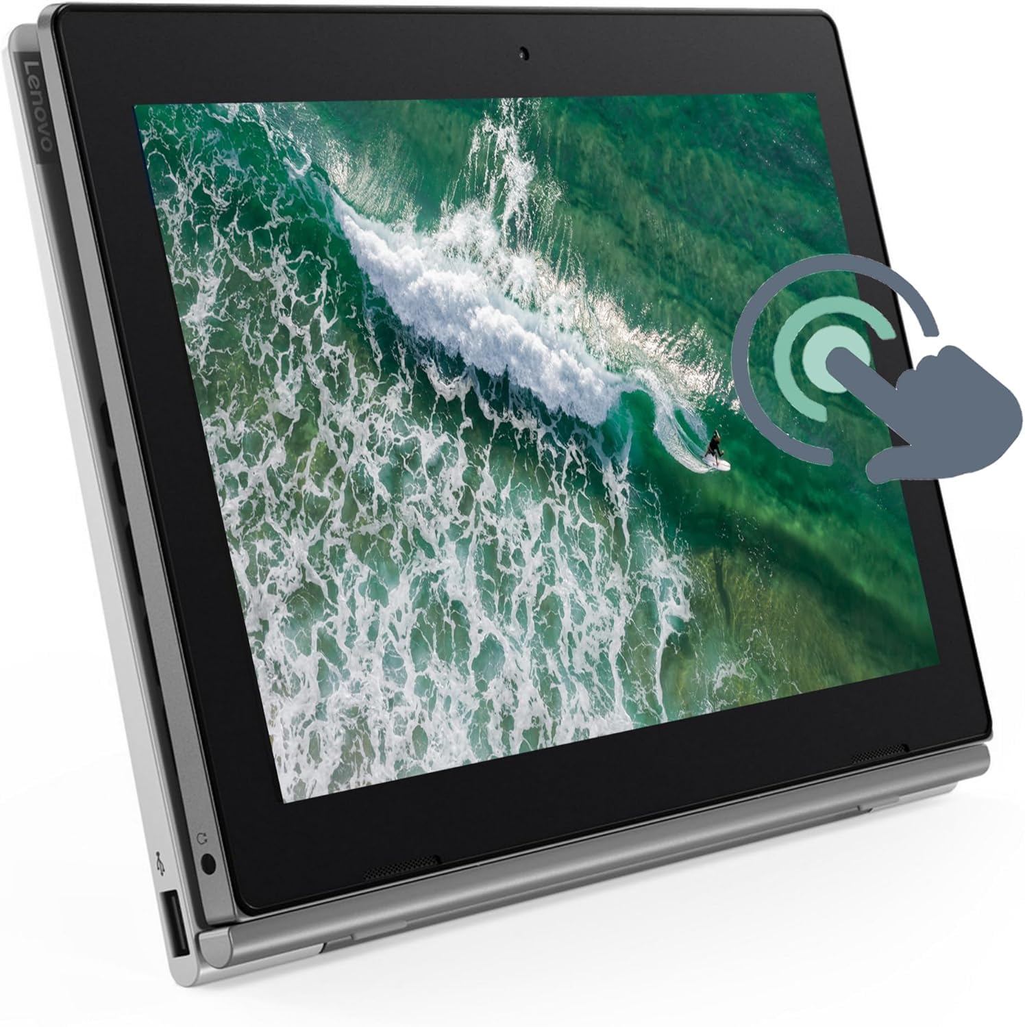 Lenovo IdeaPad D330-10IGM Portable 2 en 1 Écran Tactile Clavier Intel Celeron N4000 64 Go SSD 4 Go RAM 10,1" Windows 11 Pro Rénové