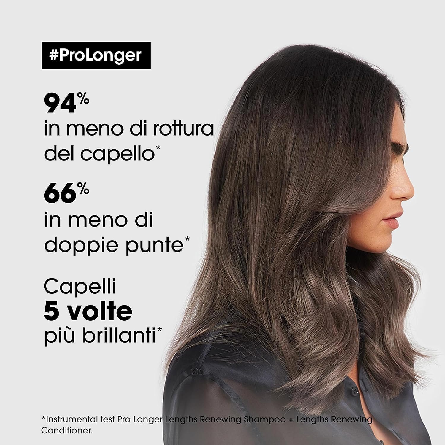 L'Oréal Professionnel Paris | KIT Shampoo Pro Longer 300 ml + Balsamo 200 ml | Routine Rinnovatrice per Capelli Lunghi