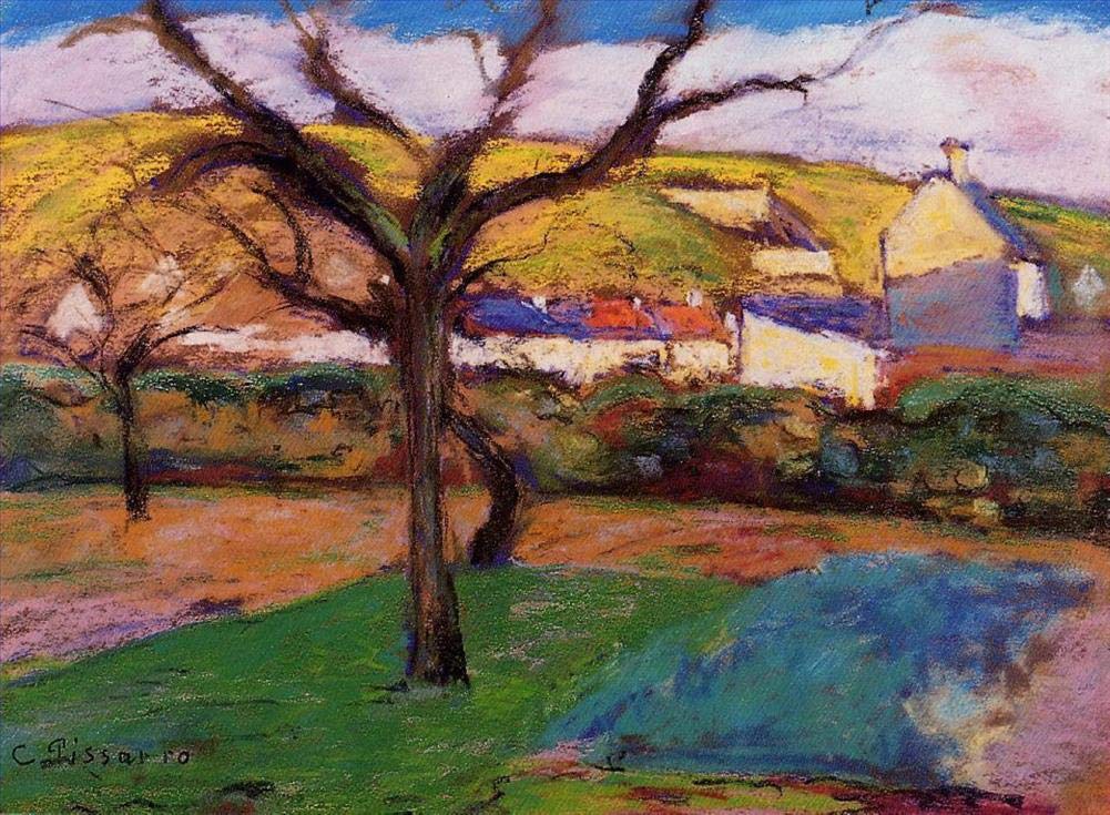 Amazon.co.jp: 14 の有名な絵画 - 風景 1 カミーユ ピサロ 新印象派