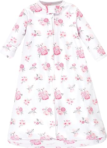 Hudson Baby Unisex Baby Cotton Long-Sleeve Wearable Sleeping Bag, Sack, Blanket