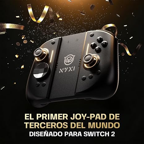NYXI Hyperion 3 Switch 2 ControllerWorld's First Third-Party Wireless Controller for Switch 2, 9-Axis Gyro, Hall Effect Joystick, Full Mechanical Buttons, Dual Back Buttons & Adjustable Vibration
