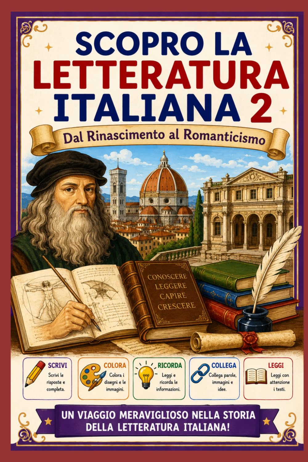 Scopro la letteratura italiana 2: Dal Rinascimento al Romanticismo