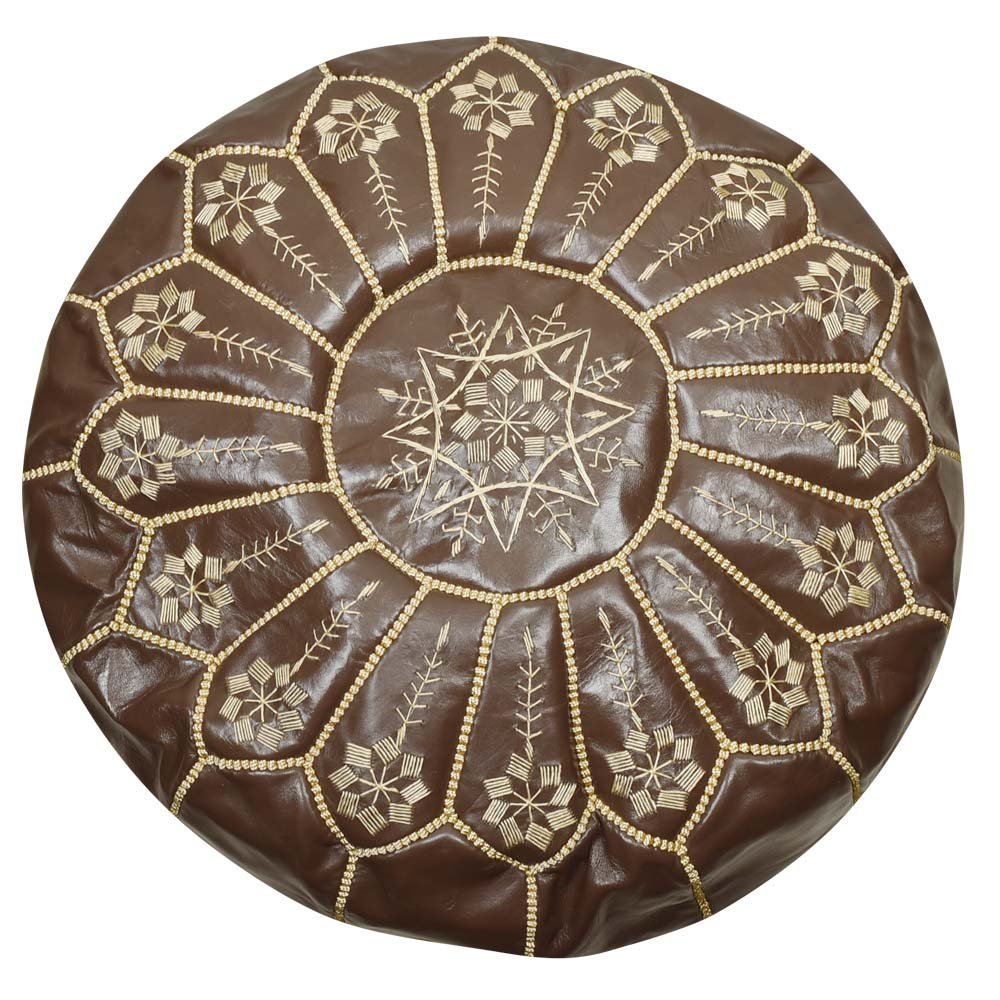 モロッコ プフ スツール mocororo 羊革 オットマン mocororo（モコロロ） モロッコ 本革 プフ スツール 羊革 オットマン