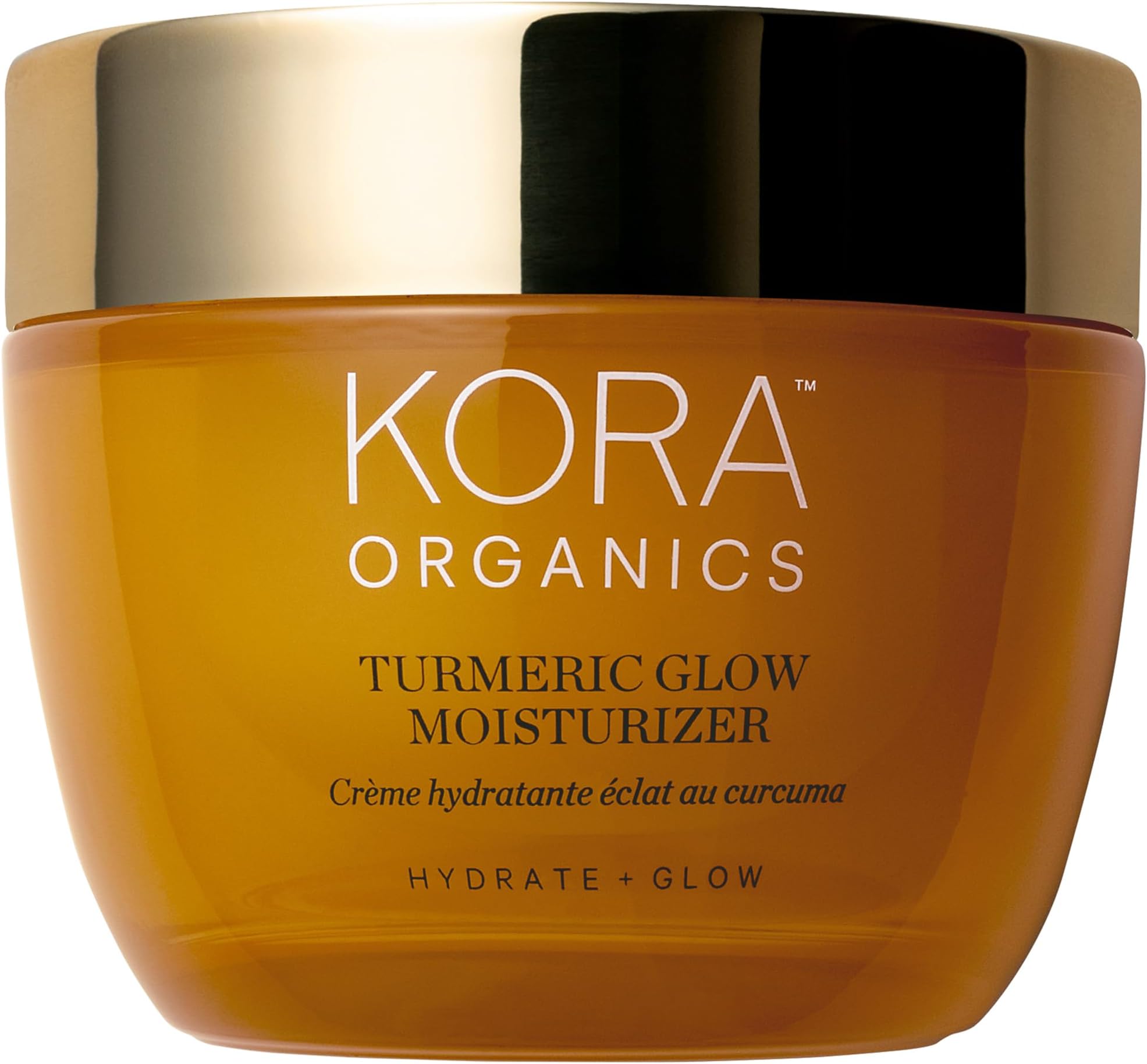 KORA Organics Turmeric Glow Face Moisturizer Cream, Radiance Face Cream