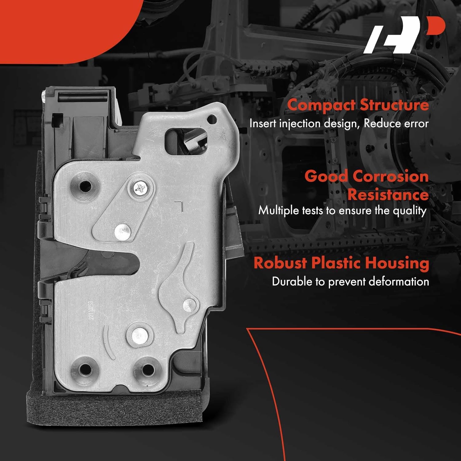 A-Premium Rear Left Driver Door Lock Latch Actuator 13597802 Compatible with Chevrolet Cadillac Buick & GMC Vehicle - Silverado Suburban Sierra Yukon Escalade Envision XTS Colorado Impala Tahoe Canyon