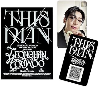 Pledis Ent. JEONGHAN X WONWOO of SEVENTEEN - 1st Single Album [THIS MAN] (Weverse Albums Ver.) Card Holder + QR Card + Pho...