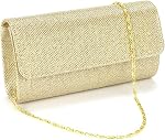 Sac du soir Clutch Purses pour les femmes,lovyoCoCo Mesdames Sparkling Party sac de mariage sac, argent