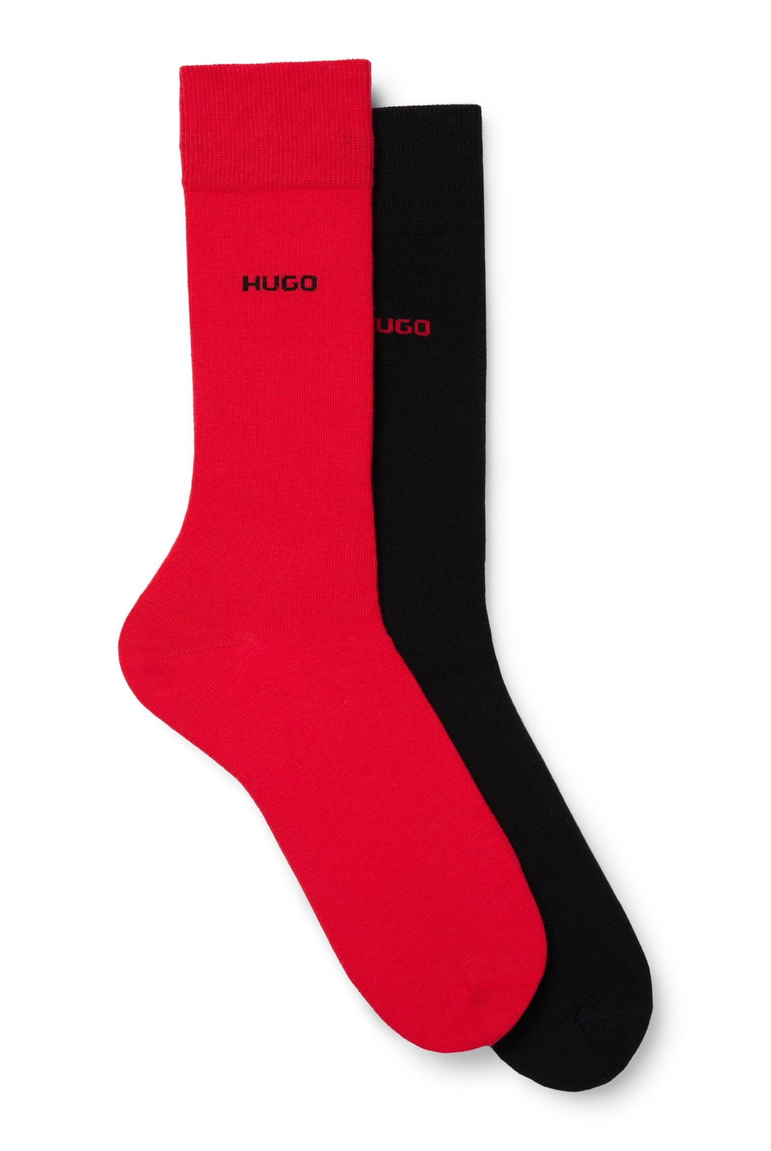 Hugo Men's New - Open Pink693 2P Rs Uni Cc Socks, New-Open Pink693, 43-46 (Pack Of 2)