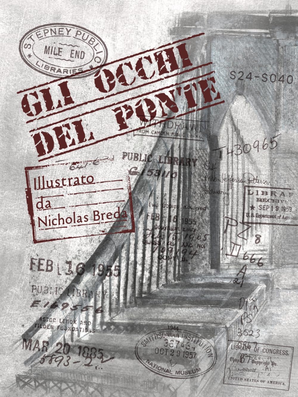Gli Occhi del Ponte: Illustrato da Nicholas Breda (Italian Edition)      Hardcover – Large Print, February 27, 2026