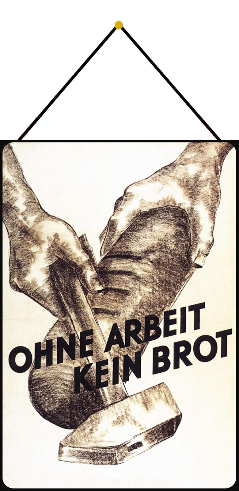 Retro Blechschild Österreich – 20x30 Cm Salzburger Land Motiv, Inkl. 4 Magnete, Für Bar & Wanddeko