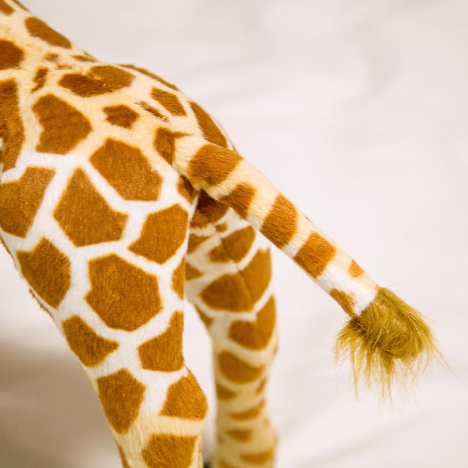 Peluche Délicat Girafe Oreiller Jouet Coussin Câlin Douceur Tissu Rembourré Adapté pour Cadeau Enfant Décoration Chambre Bureau Salon Voiture, 60CM