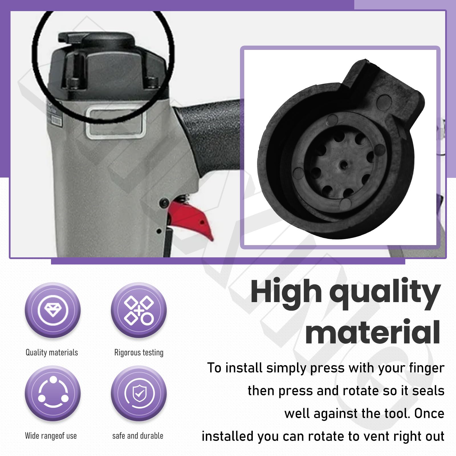 Amazon.com: BN125A BN200A 894698 Rubber Exhaust Deflector