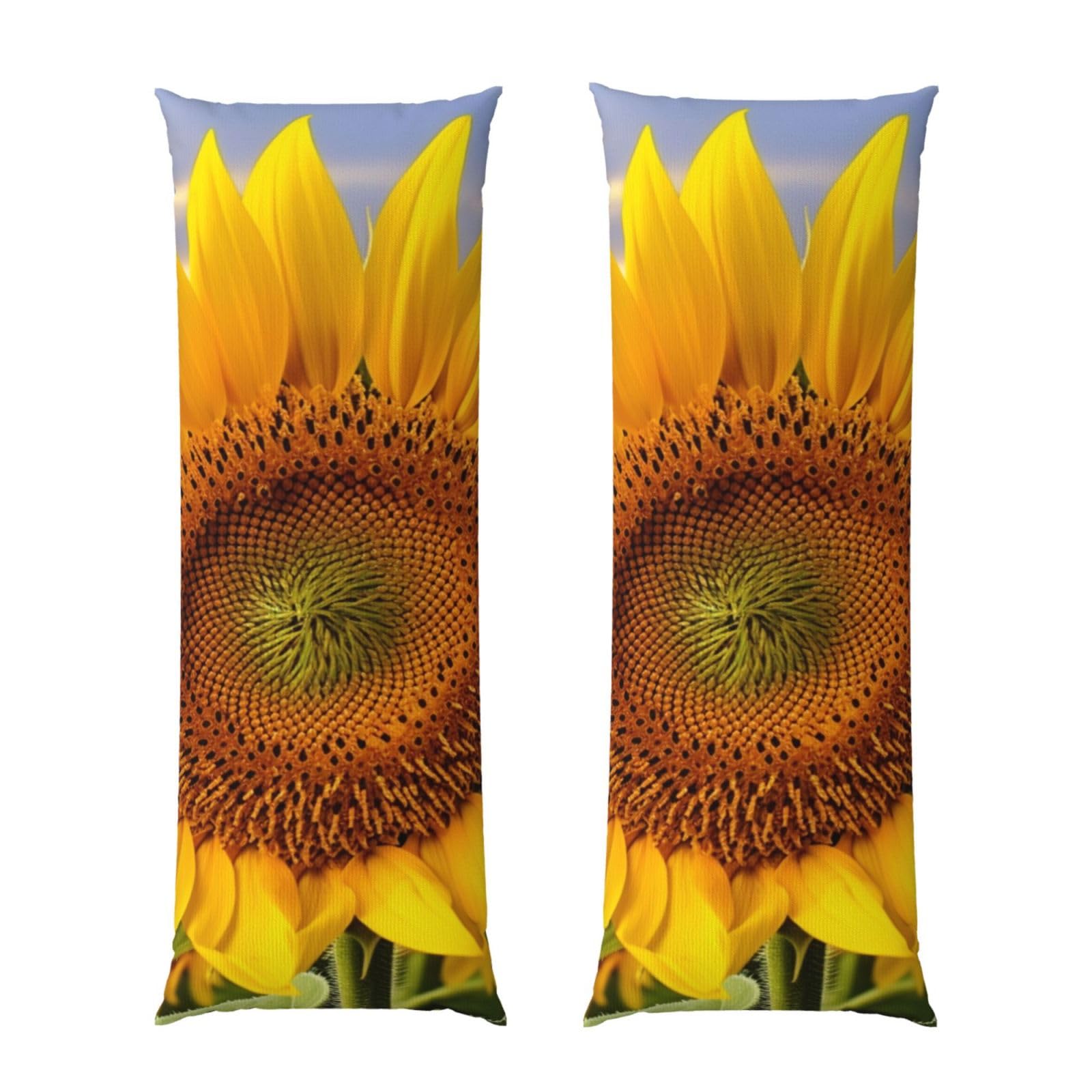 Housse de coussin longue idée cadeau de maison chaleureux jaune doré pour canapé