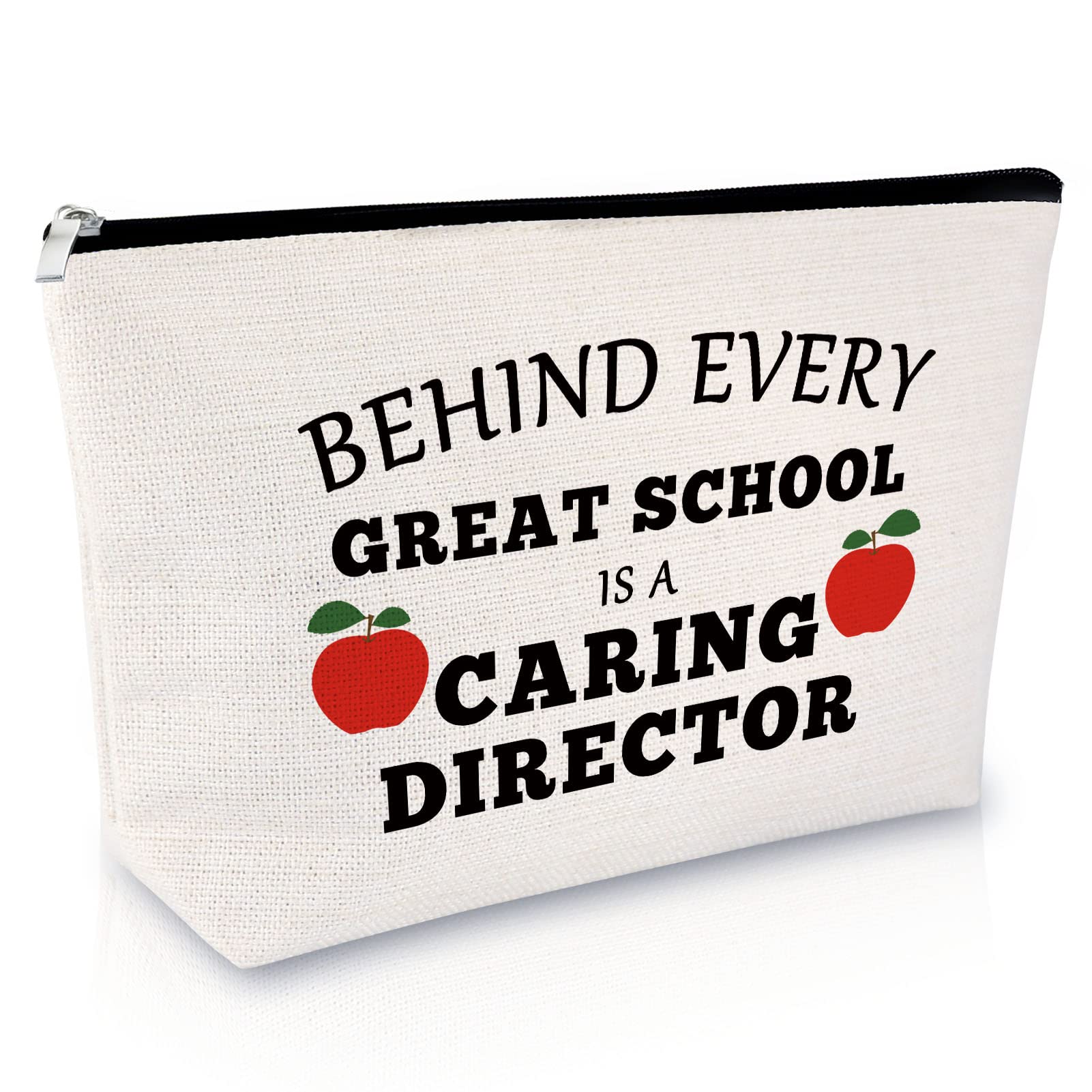 Director Appreciation Gift Makeup Bag Thank You Gift for Teacher Birthday Gift for Principal Assistant Director Cosmetic Bag Daycare Teacher Gift