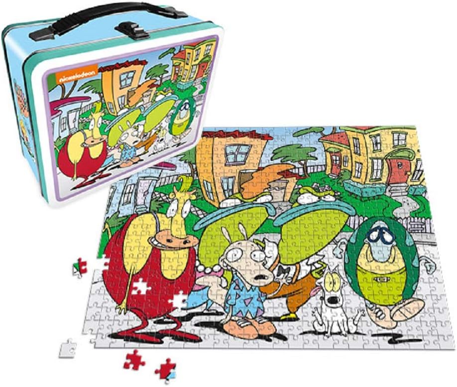Rocko's Modern Life Lunch Box with 500pc Puzzle