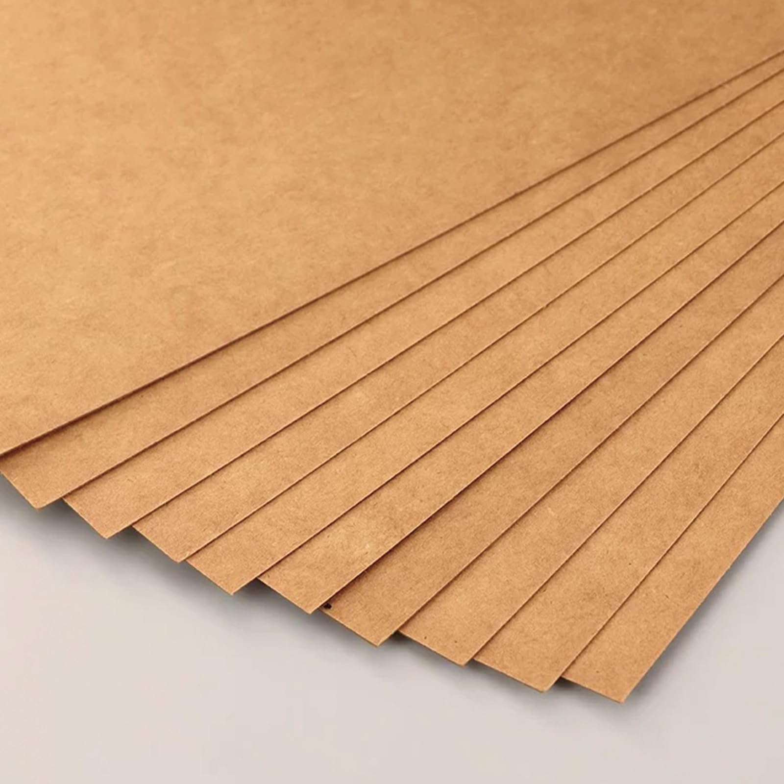 Papier pa typu kraft, brązowa, ciężka okładka, 8,5 x 11 karton, do scrapbookingu, rękodzieła, sztuki i rzemiosła, projektów D.I.Y., kompatybilny z drukarką laserową i atramentową (brązowy