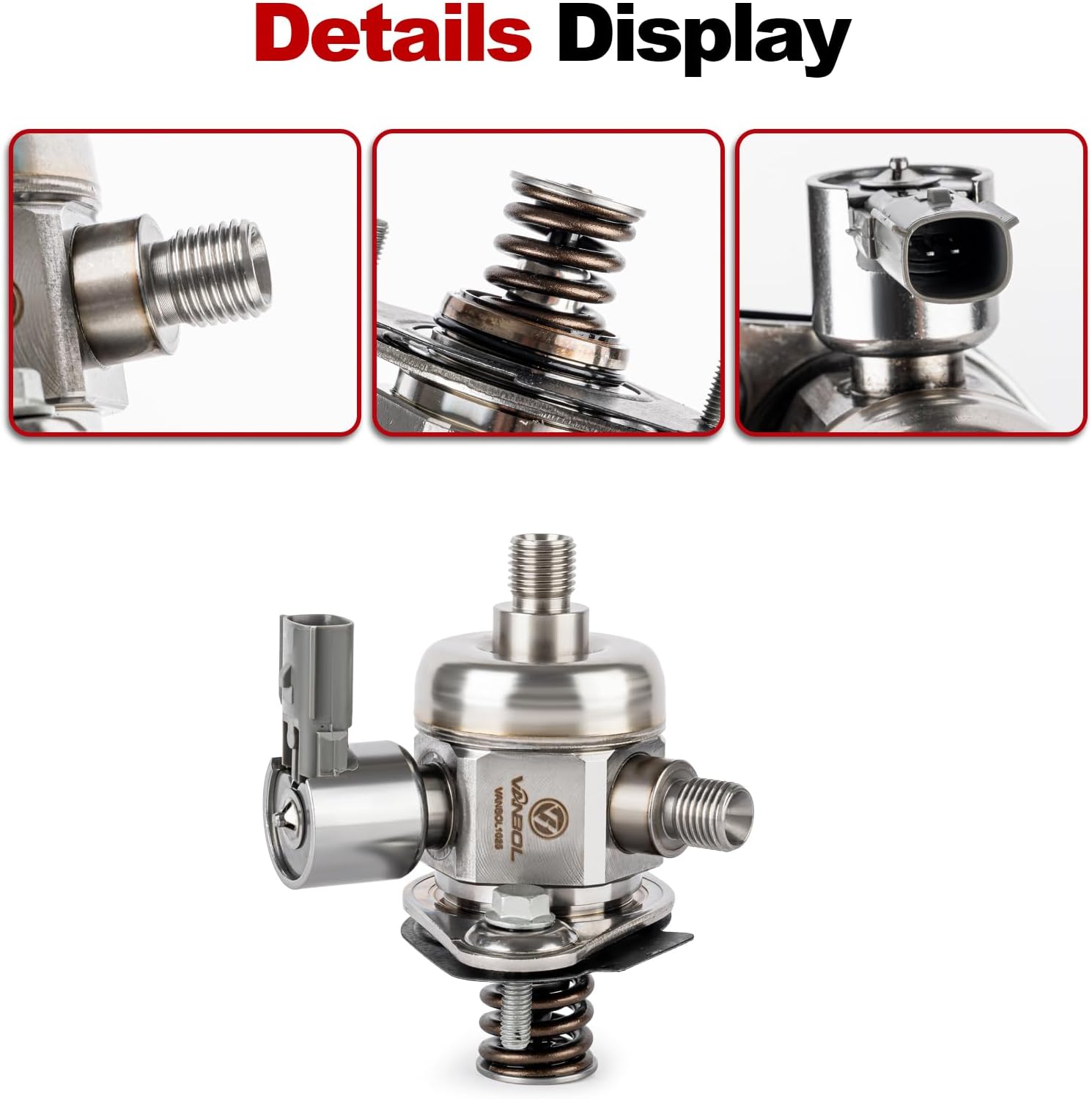 High Pressure Fuel Pump Compatible with Compatible with 2013 2014 2015 Cadillac ATS L4 2.0L, 2013-2015 ATS L4 2.5L, 2014-2015 CTS 2.0L GAS Replace 12651175 12658486