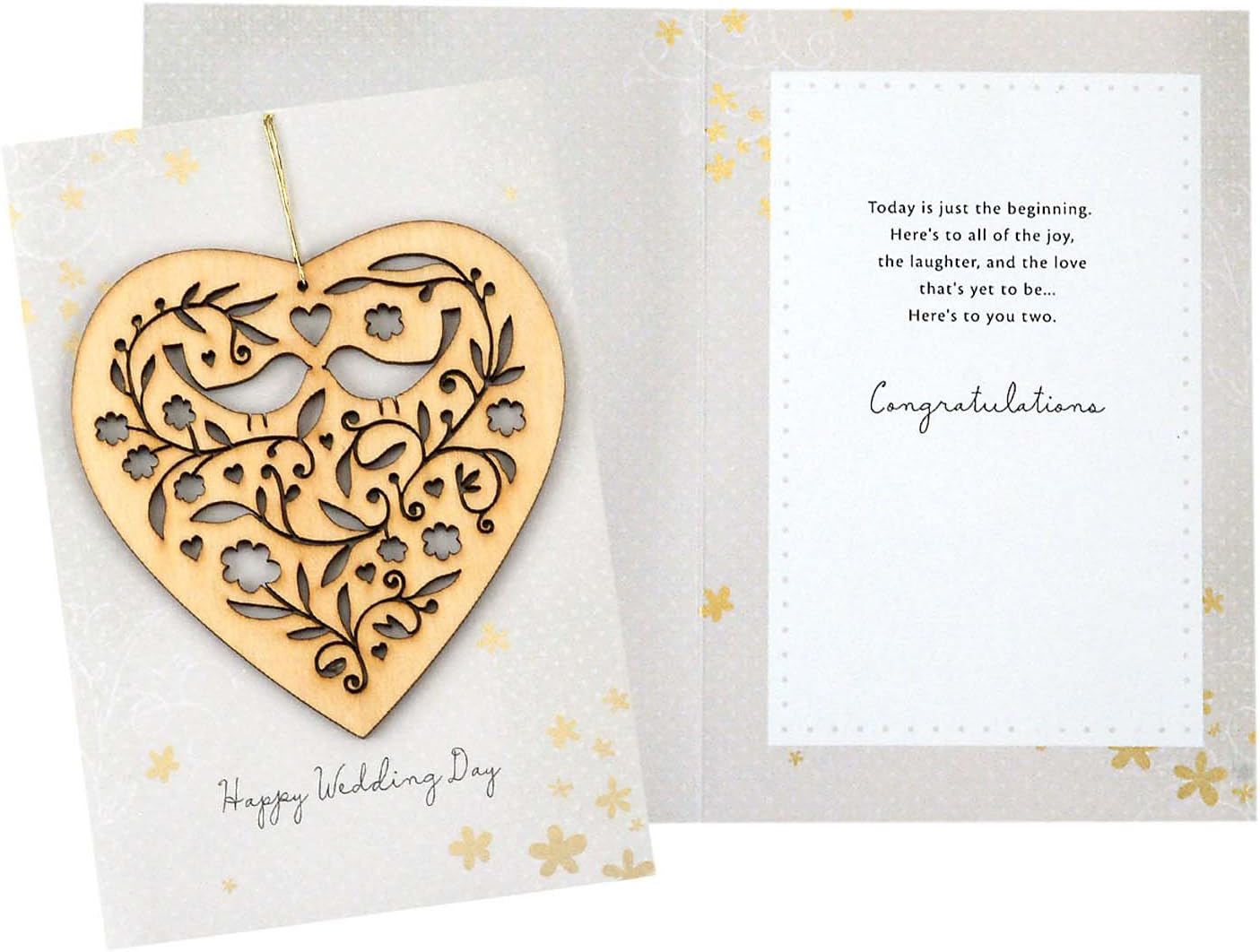 Hallmark Wedding Cards Assortment (5 Cards with Envelopes)