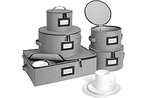 BALEINE China Storage Containers: The Ultimate Solution for Safeguarding Your Valued Dishes and Glasses