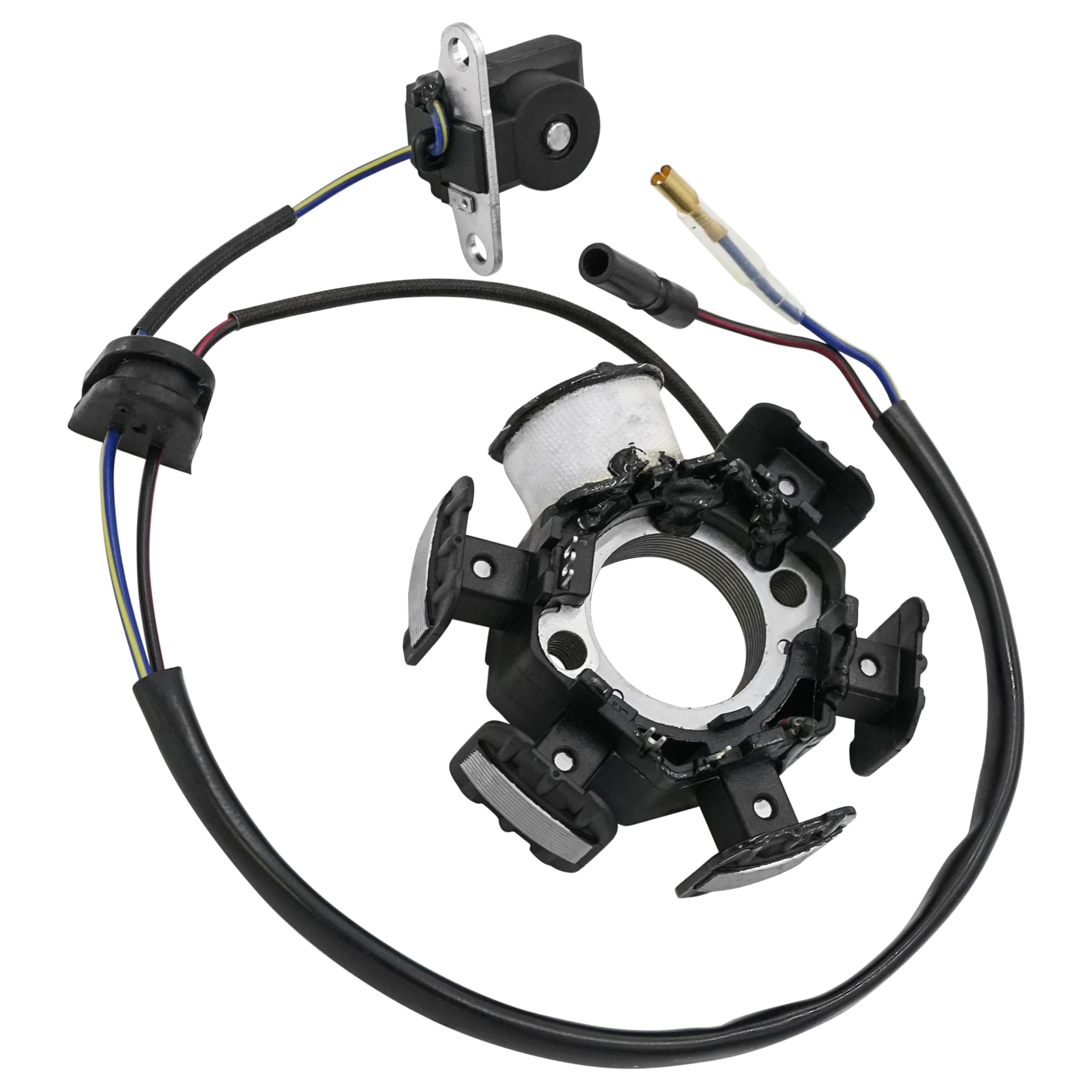 Harley-Davidson Stators, Magnetos & Parts Alternator Stator For Honda TRX90  FourTrax/Sportrax 90 1993-2005 31120-HF7- 003 Husqvarna Stators, Magnetos &  Parts