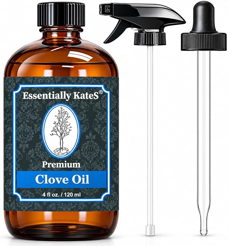 Essentially KateS Óleo essencial de folha de cravo, 120 mL