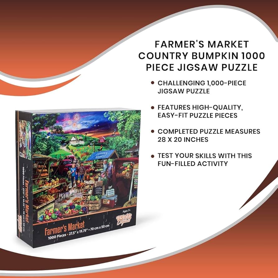 Amazon | Farmer's Market カントリーバンプキンパズル 大人と