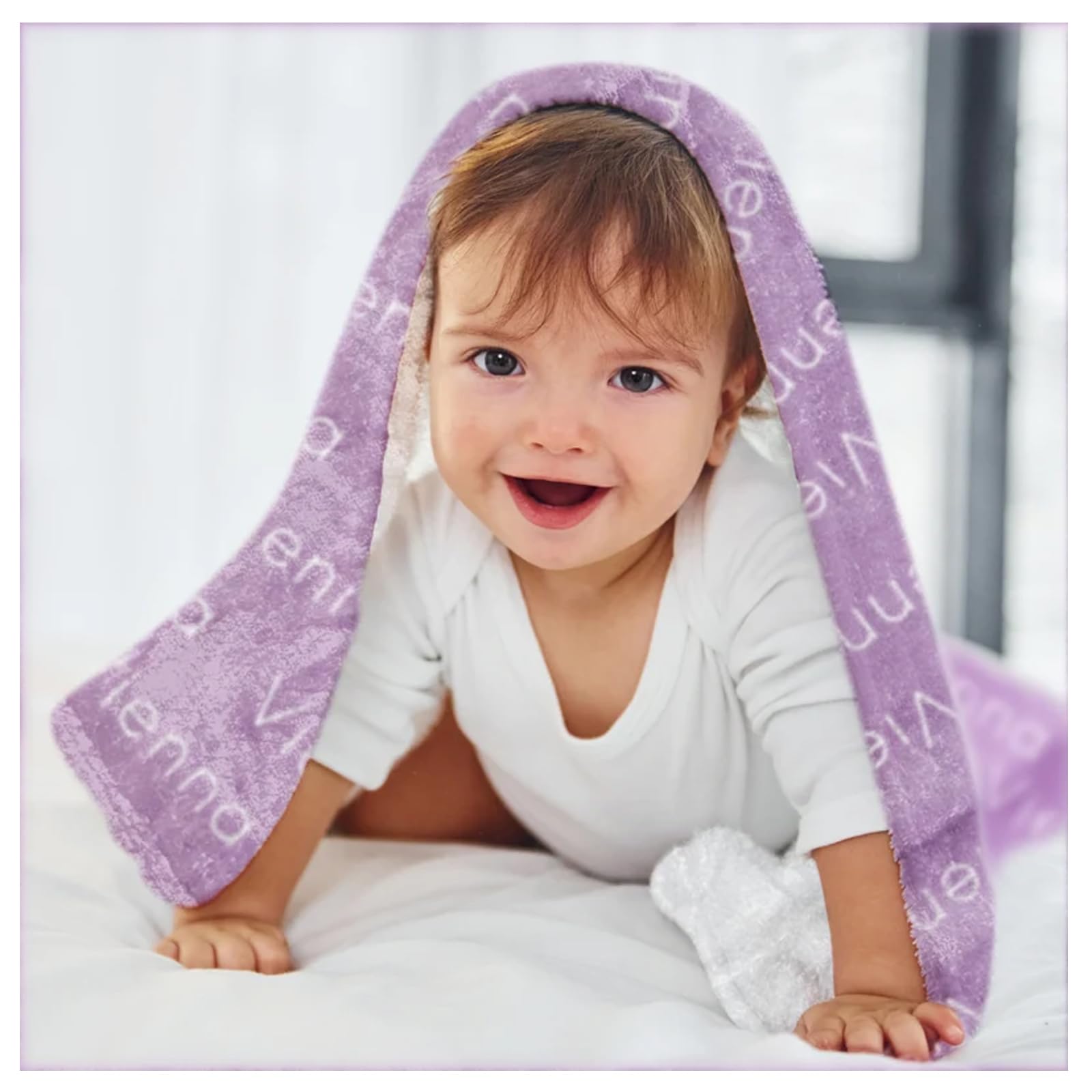 gorm Manta para Bebe,Manta De Bebe Personalizado con Su Nombre,Manta Bebé Manta Personalizada,Cochecitos O Capazos, Idea Cumpleaños para Recién Nacido Niño Niña (180x200cm)