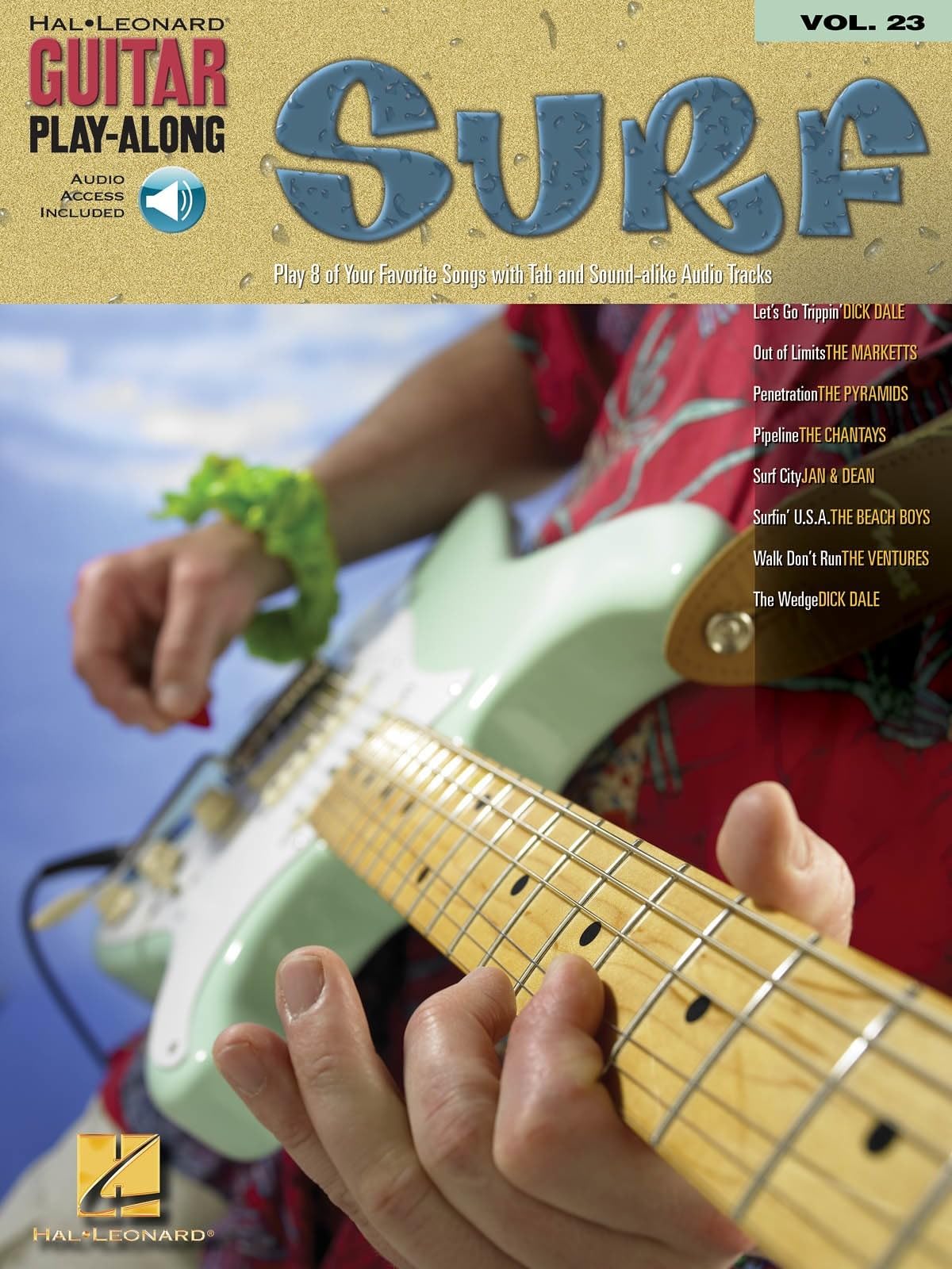 Surf. Guitar Solo. Includes Audio Online: Guitar Play-Along Volume 23 (Hal Leonard Guitar Play-Along)