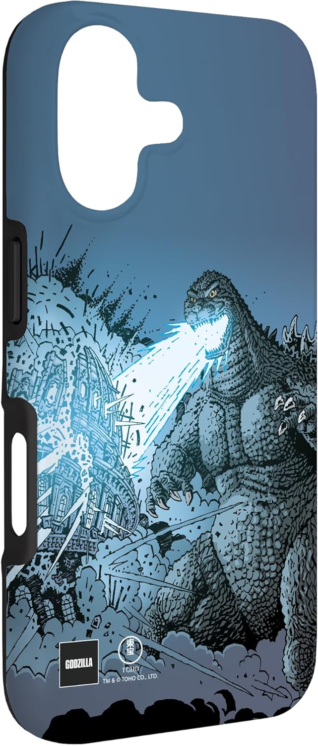 Godzilla Comic Art Heat Ray Attack Case for iPhone 17