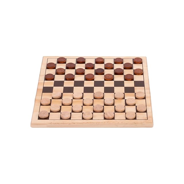 Foto 2 de 7 de Engelhart - 150235-150236 - Juego de ajedrez y Dama de Madera de Abedul - 30 cm x 30 cm
