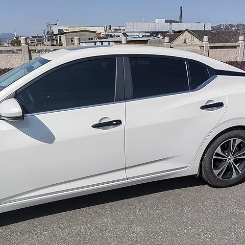 Miniatura 8 de Cubierta de manija de puerta exterior negra brillante para accesorios Nissan Altima 2019 2020 2021 2022 2023 Nissan Sentra Accesorios 2020 2021 2022