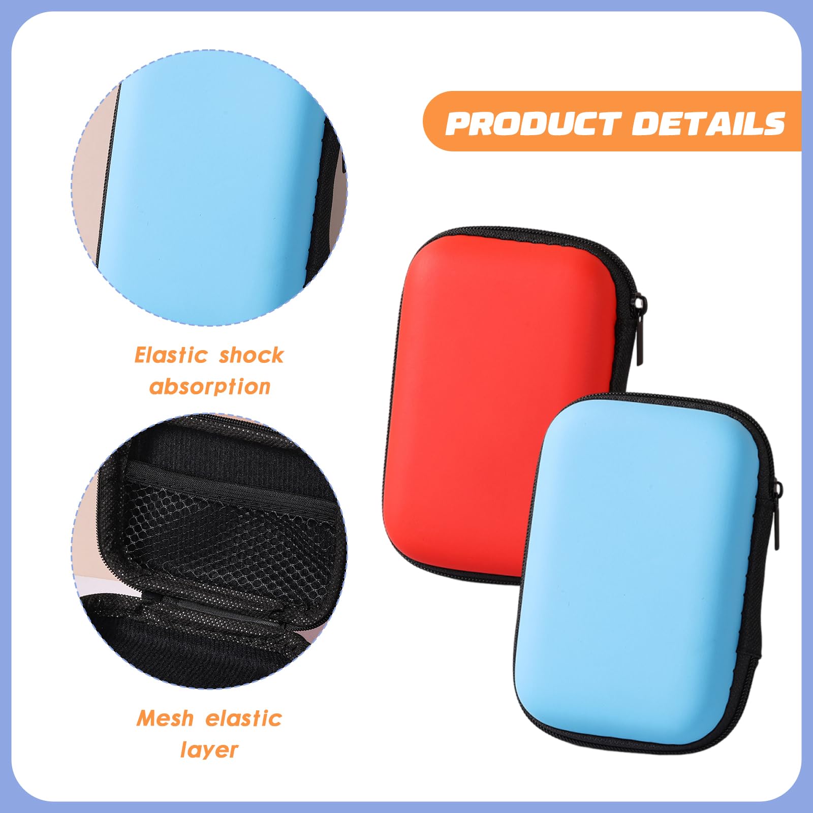 FILOEEX 6Pcs Playing Cards Case for UNO,Portable Card Holder,Waterproof Playing Card Holder,Card Game Storage Box Compatible UNO Card on The Outdoor Gaming or Camping - Image 3