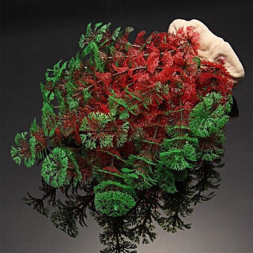 Vivid Artificial Aquarium Fish Tank Plastic Plants Grass Decoration Ornaments Pet Supplies Decoration Supplies