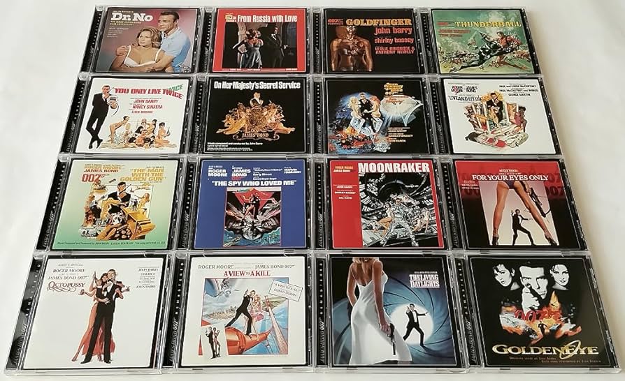 音楽：ジョン・バリー他／映画『００７シリーズ／ジェームズ・ボンド』ＯＳＴ盤１７枚 Amazon.co.jp: 007 サントラCD Capitol EMI Soundtrack 16作品